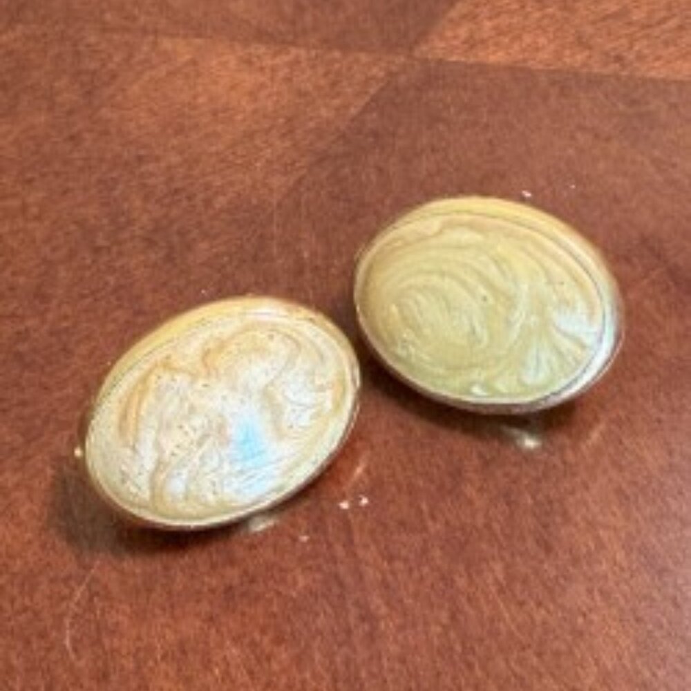Soft Green-Colored Earrings